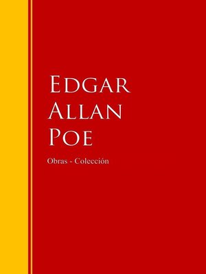 cover image of Obras--Colección de Edgar Allan Poe